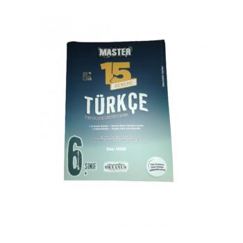 Okyanus 6. Sınıf Türkçe Master 15 Türkçe Deneme Okyanus Yayınları