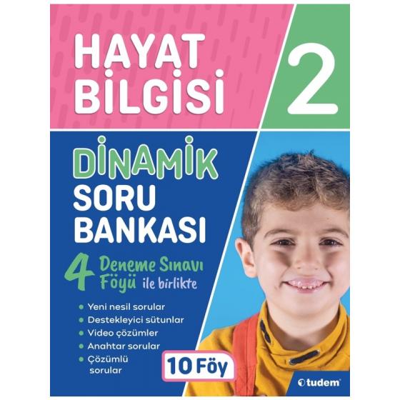 Tudem Yayınları 2. Sınıf Hayat Bilgisi Dinamik Soru Bankası (10 Föy)