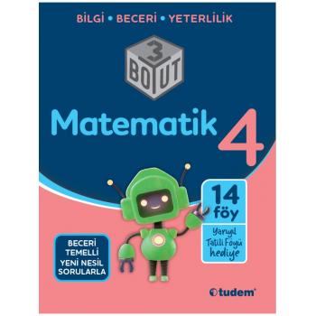 Tudem Yayınları  4. Sınıf Matematik 3 Boyut