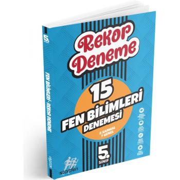 Startfen Yayınları 5. Sınıf Fen Bilimleri Rekor Deneme