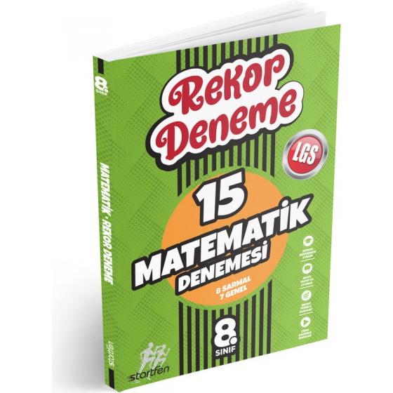 Startfen Yayınları 8. Sınıf Matematik Rekor Deneme