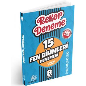 Startfen Yayınları 8. Sınıf Fen Bilimleri Rekor Deneme