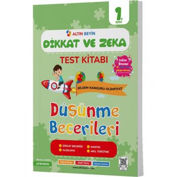 1. Sınıf Altın Beyin Dikkat ve Zeka Kitabı Altın Nokta Yayınevi