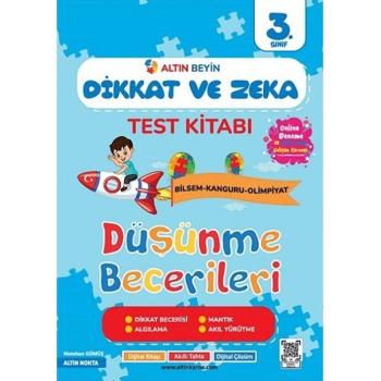 Altın Nokta 3.sınıf Altın Beyin Dikkat ve Zeka Kitabı