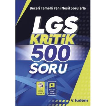 Tudem 8. Sınıf LGS Kritik 500 Soru