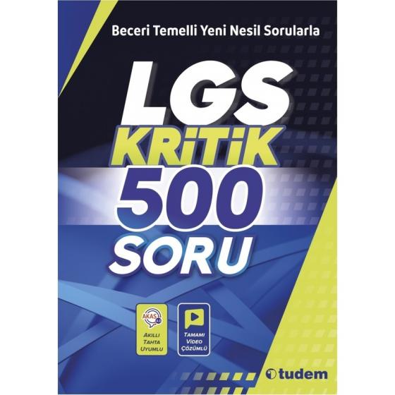 Tudem 8. Sınıf LGS Kritik 500 Soru