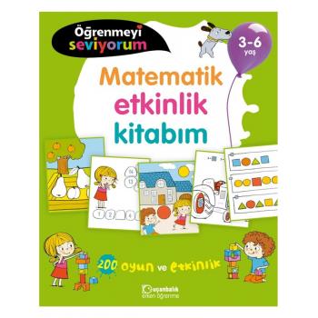 3-6 Yaş Matematik Etkinlik Kitabım Tudem Yayınları