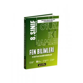 Startfen Yayınları 8. Sınıf Fen Bilimleri 32 Deneme Haftalık Kazanım Denemeleri