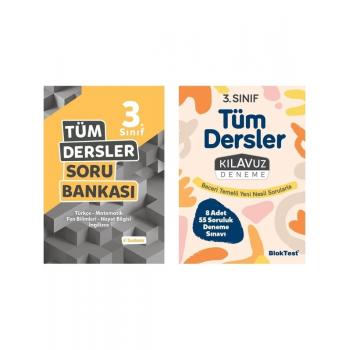Tudem Yayınları 3.sınıf Tüm Dersler Soru Bankası Tudem + Bloktest Deneme Sınavı