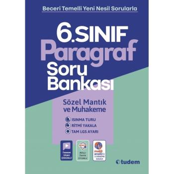 Tudem Yayınları 6. Sınıf Paragraf Soru Bankası