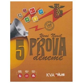 Koray Varol Akademi Plus Koray Varol 8. Sınıf LGS 5 Prova Deneme - LGS Deneme Set