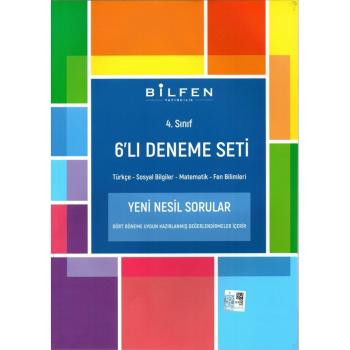 Bilfen Yayıncılık 4.Sınıf 6'Lı Deneme Seti