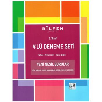 Bilfen Yayıncılık 2.Sınıf 4'Lü Deneme Seti