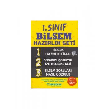 Zeki Çocuk Bilsem 1. Sınıf Hazırlık Seti 3 Kitap