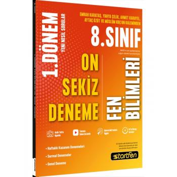 Startfen Yayınları 1. Dönem 18'li Fen Bilimleri Deneme