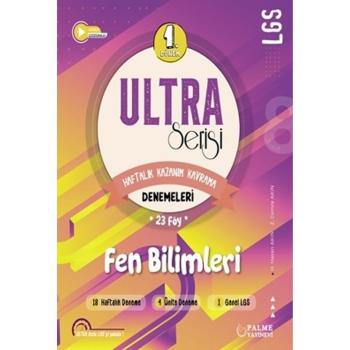 Palme Yayıncılık Palme 8. Sınıf Ultra Fen Bi'limleri Denemeleri 1. Dönem