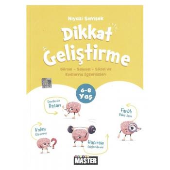 Junior Master Dikkat Geliştirme Egzersizleri 6 - 8 Yaş