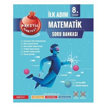 Nartest Yayınevi 8. Sınıf Prestij İlk Adım Matematik Soru Bankası