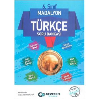 Gezegen Yayıncılık 6. Sınıf Madalyon Türkçe Soru Bankası