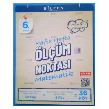Bilfen Yayıncılık 6.sınıf Matematik Ölçüm Noktası