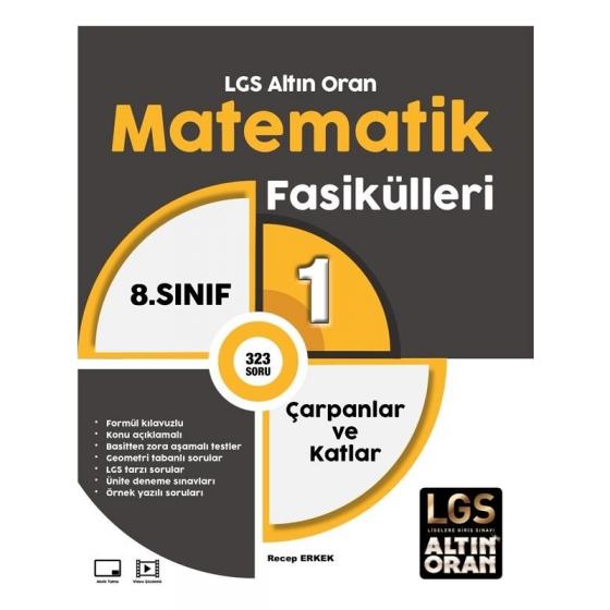 Altın Oran 8. Sınıf Matematik Fasikül Çarpanlar ve Katlar