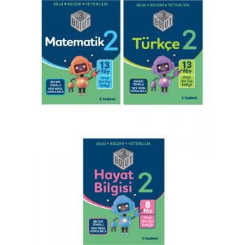 Tudem Yayınları Tudem 2.sınıf 3 Boyut Türkçe Matematik Hayat Bilgisi