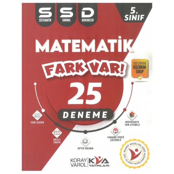 5.sınıf Matematik 25 Sistematik Sarmal Deneme Yeni