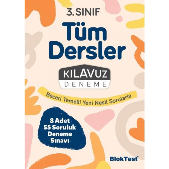 Bloktest Yayınları 3. Sınıf Tüm Dersler Kılavuz Deneme