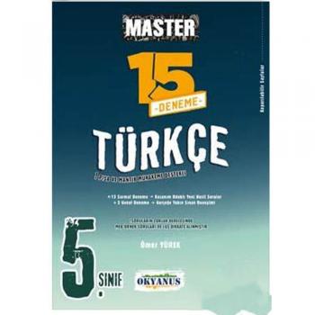 5. Sınıf Türkçe Master 15 Deneme Okyanus Yayınları