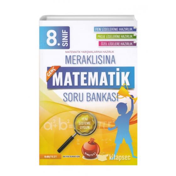 8. Sınıf Meraklısına Genç Matematik Soru Bankası Nartest Yayınları