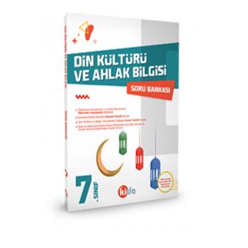 7. Sınıf Din Kültürü ve Ahlak Bilgisi Soru Bankası Kida Yayınları
