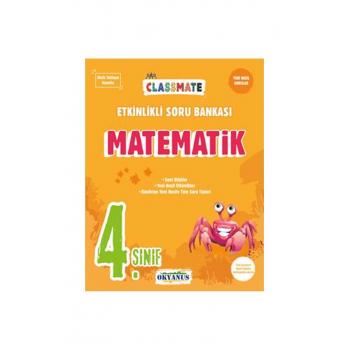 4. Sınıf Classmate Matematik Etkinlikli Soru Bankası 9789758653423