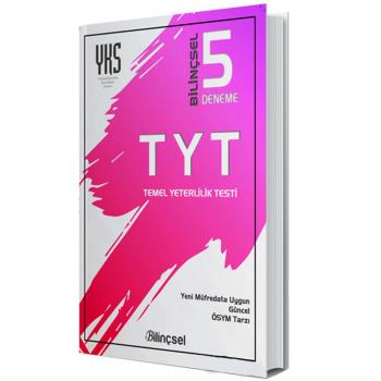 TYT 5 Deneme Sınavı Bilinçsel Yayınları