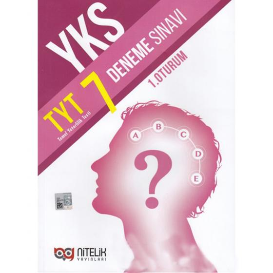 TYT 7 Deneme Sınavı Nitelik Yayınları