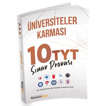 TYT Üniversiteler Karması 10 Deneme Sınavı DenemeBank Yayınları