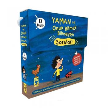 Yaman ve Onun Bitmek Bilmeyen Soruları Set 12 Kitap Timaş Çocuk