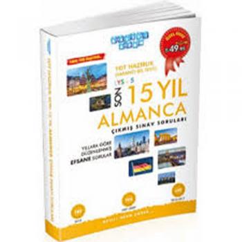 YDT Hazırlık Son 15 Yıl Almanca Çıkmış Sınav Soruları Akıllı Adam Yayınları