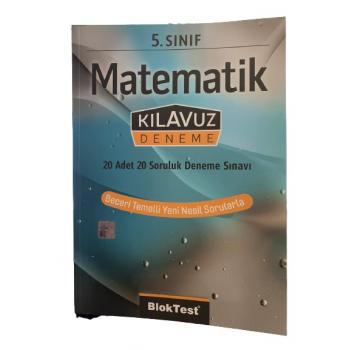 5.SINIF BLOKTEST MATEMATİK KILAVUZ DENEME Yardımcı Ders Kitapları  TUDEM YAYINLARI