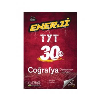 TYT Enerji Coğrafya 30 Deneme Palme Yayınevi