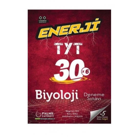 TYT Biyoloji Enerji 30 Deneme Sınavı Palme Yayınları